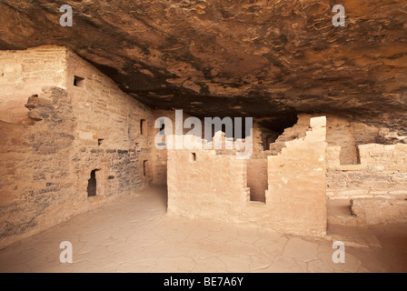 Colorado Mesa Verde National Park Spruce Tree House Klippe Wohnung Stockfoto