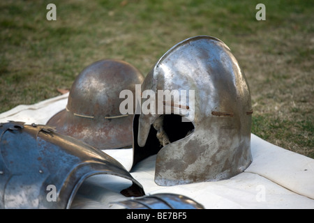 Mittelalterfest in Tunbridge Burg im Jahr 2009. Stockfoto