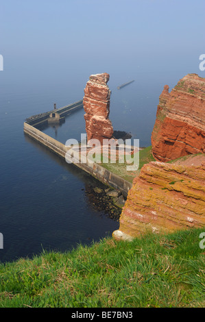 Lange Anna rock auf der Hochsee Insel Helgoland, Schleswig-Holstein, Deutschland, Europa Stockfoto