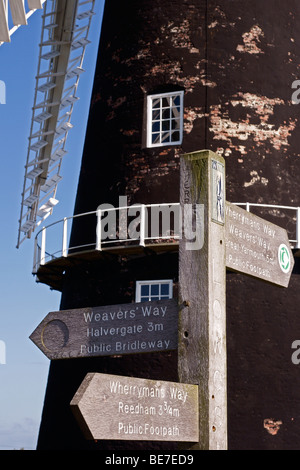 Berney Arme auf den Norfolk Broads Stockfoto