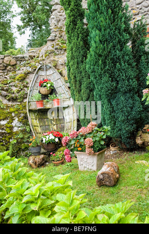 Französisches Dorf Annecy Stockfoto