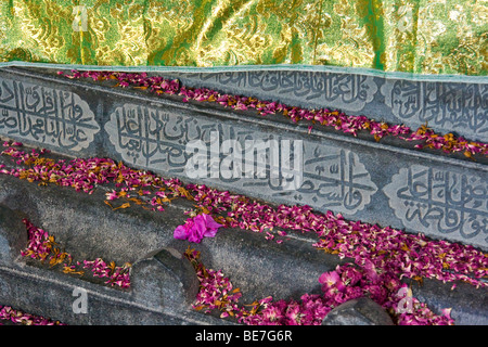 Sultan Mohammed Quli Qutb Grab an den Qutb Shah Gräbern in Golconda in Hyderabad Indien Stockfoto