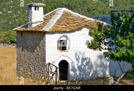 Theologos Kapelle Stockfoto