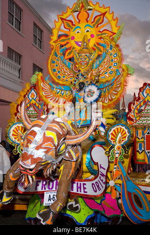 Junkanoo, New Year es Day Parade, Nassau, Bahamas Stockfoto