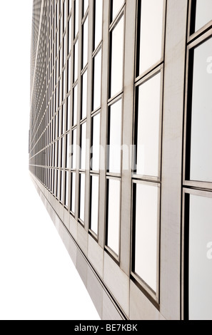 Das Glas und Metall äußere der CIBC Büroturm im Finanz- und Bankenviertel in der Innenstadt von Toronto, Ontario, Kanada. Stockfoto