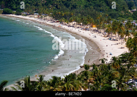 Strand von Maracas Bay in Trinidad Stockfoto