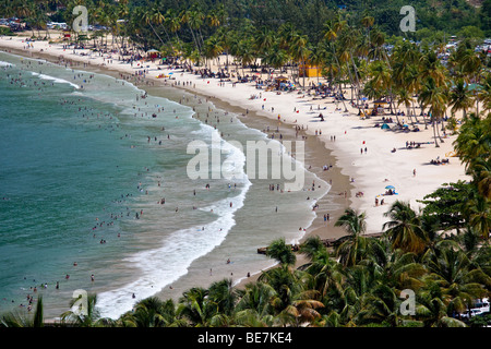 Maracas Bay in Trinidad Stockfoto