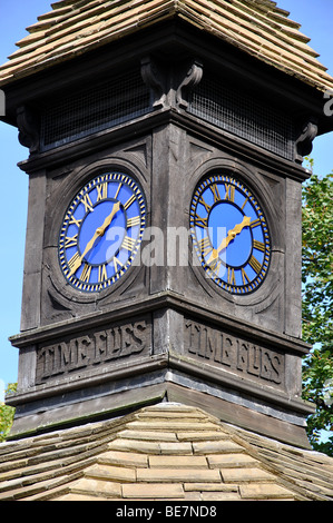 Kantine-Uhr, Kensington Gardens, Kensington, London Borough of Kensington und Chelsea, London, England, Vereinigtes Königreich Stockfoto