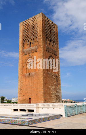 Le Tour Hassan, Hassan-Turm, Rabat Marokko Stockfoto