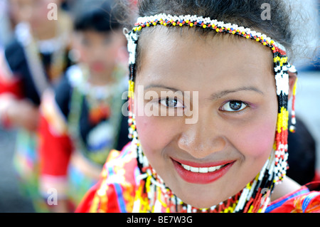 Klata Stamm Kadayawan Festival Davao Stadt Davao del Norte Mindanao Philippinen Stockfoto