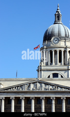 Das Rathaus, das Häuser der Galleries of Justice in Nottingham, England Stockfoto