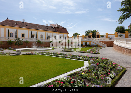 Meierhof, Schloss Hof-Schloss im Schlosshof, Marchfeld, Niederösterreich, Österreich Stockfoto