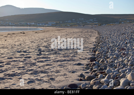 Der Strand von Keel Strand auf Achill Island. Stockfoto