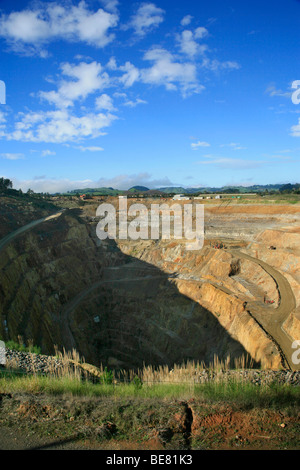 Martha Goldmine, Waihi auf dem State Highway 2, North Island, Neuseeland Stockfoto