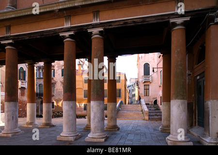 Blick auf Campo De La Chiesa, Venedig, Italien, Europa Stockfoto