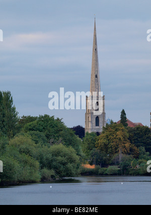 Glover Nadel, Worcester, der Turm in St. Andrews im Jahre 1757 errichtet. Stockfoto