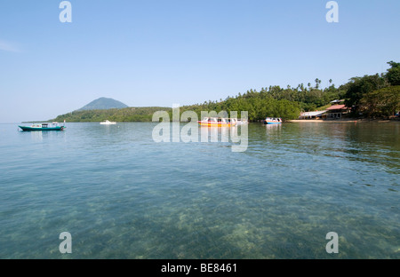 Bunaken Insel in Nord-Sulawesi, Indonesien Stockfoto