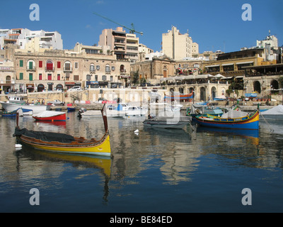 Hafen von St. Julians (Malta, maltesischen Inseln) Stockfoto