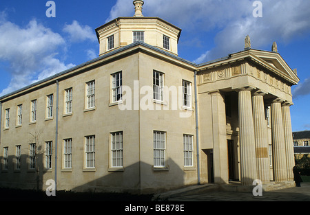 Cambridge, Downing College, Maitland Robinson Bibliothek Stockfoto