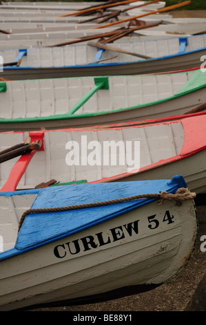 Bootsverleih am Thorpeness Suffolk Stockfoto