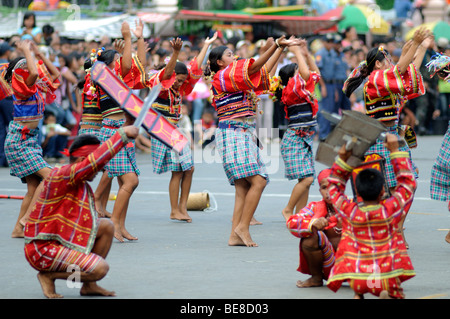 Kadayawan Festival Davao Stadt Davao del Norte Mindanao Philippinen Stockfoto