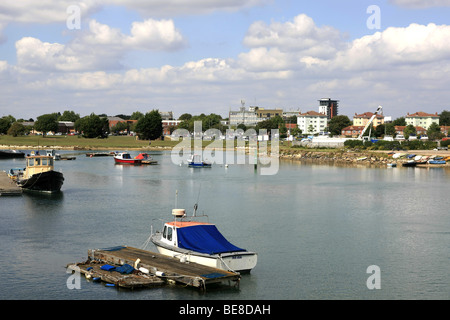 Gosport Hafen und Marina Hampshire, England Stockfoto