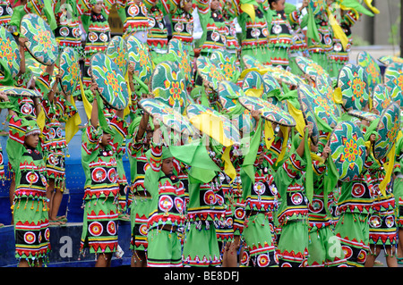 Kadayawan Festival Davao Stadt Davao del Norte Mindanao Philippinen Stockfoto