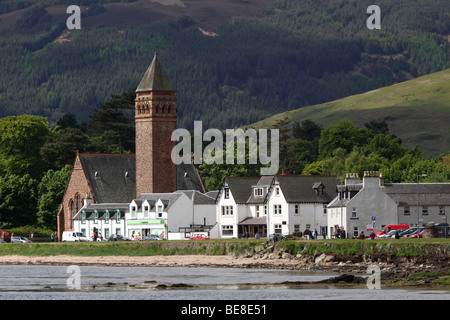 Das Dorf Lamlash liegt an der Ostküste von Arran südlich Brodick. Stockfoto