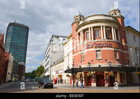 Fassade des neuen Theaters erbaut im Jahre 1906 im Stadtzentrum von Cardiff South Wales UK Stockfoto