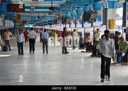 Bahnhof in Hyderabad Indien Stockfoto