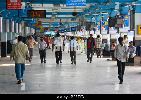 Bahnhof in Hyderabad Indien Stockfoto