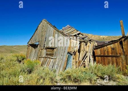 Altes Gebäude Bodie State Historic Park Geisterstadt Stockfoto