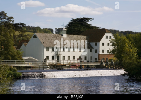 England Buckinghamshire Hambleden Mühle & Themse Stockfoto