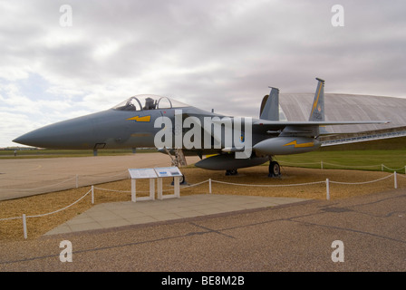 McDonnell Douglas F15 Eagle taktisches Kampfflugzeug im Imperial War Museum Duxford England Vereinigtes Königreich UK Stockfoto