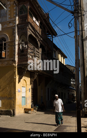 Die Altstadt, Mombasa, Kenia Stockfoto