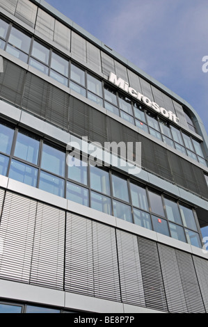 Bürogebäude RheinArtOffice im Stadtteil Rheinauhafen, Microsoft, Köln, Nordrhein-Westfalen, Deutschland, Europa Stockfoto