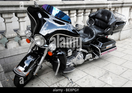 Motorrad, Harley Davidson, Special Edition, 100 Jahre 1903-2003, London, England, Vereinigtes Königreich, Europa Stockfoto