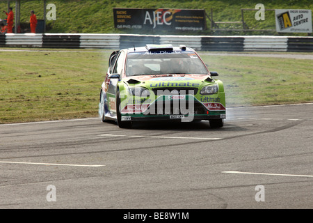 Castle Coombe Rallye Day 2009 - WRC-Fahrer Mathew Wilson Stockfoto