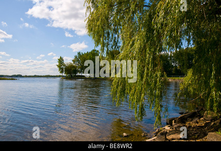 Baie d'Urfée See Saint Louis befindet sich auf der Westseite des Montreal Insel Provinz Quebec Kanada Stockfoto