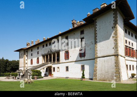 Das 16. Jahrhundert Medici Villa Ferdinanda im Dorf Artimino, Toskana, Italien Stockfoto