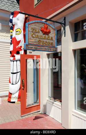 Kanada-Shop Store in Mackinaw Kreuzungen Shopping Center Mackinaw Stadt Michigan Stockfoto