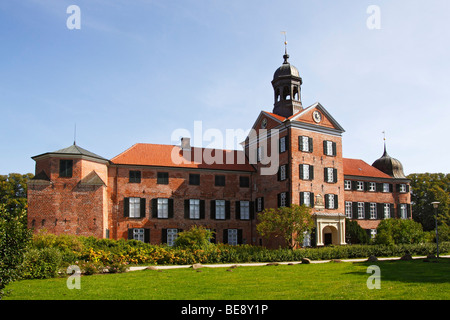 Eutiner Schloss Grabenlöffel, Eutin, Ostholstein Burgviertel, Naturpark Holsteinische Schweiz Holsteinische Schweiz, Schleswig-Hol Stockfoto