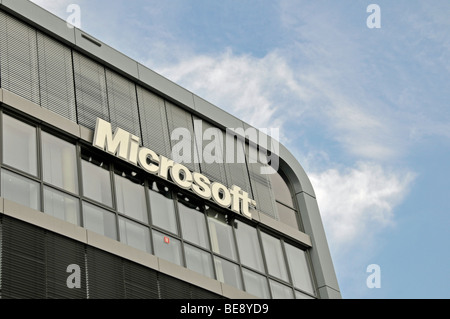 Bürogebäude RheinArtOffice im Stadtteil Rheinauhafen, Microsoft, Köln, Nordrhein-Westfalen, Deutschland, Europa Stockfoto