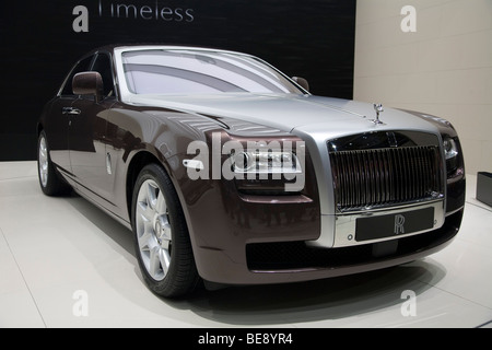 Rolls-Royce Ghost Premier an einem europäischen motor show Stockfoto