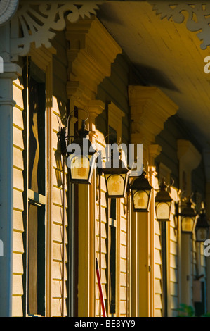 Haus im Dorf der Deschambault Region Quebec Hauptstadt Kanada Stockfoto