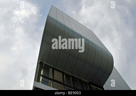 Bürogebäude RheinArtOffice im Stadtteil Rheinauhafen, Microsoft, Köln, Nordrhein-Westfalen, Deutschland, Europa Stockfoto