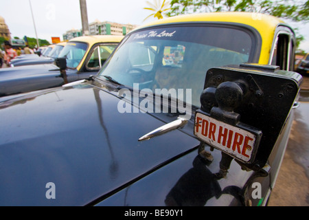 Taxi zu mieten in Chennai in Tamil Nadu, Indien Stockfoto