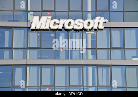 Bürogebäude RheinArtOffice im Stadtteil Rheinauhafen, Microsoft, Köln, Nordrhein-Westfalen, Deutschland, Europa Stockfoto