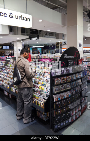 HMV Shop, Oxford Street, London, England, UK Stockfoto