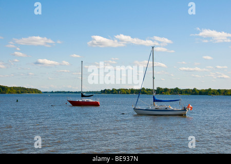 Baie d'Urfée See Saint Louis befindet sich auf der Westseite des Montreal Insel Provinz Quebec Kanada Stockfoto